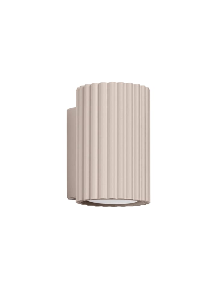 Wandlampe GLEAM 1 taupe H 10 cm