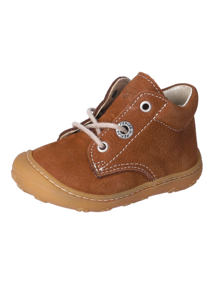 Lauflern Schnürstiefel Kaltfutter in braun