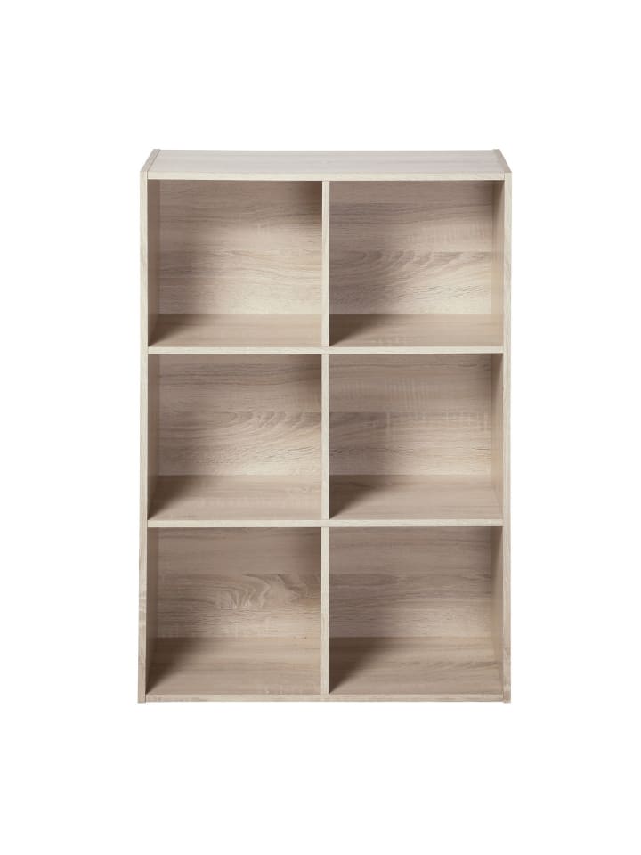 Regal 11951 in Helles Holz - (W) 61.5 x (H) 91.5 x (L) 29.5 cm