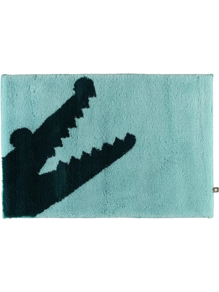 Rhomtuft Badteppiche Croc mint-pazifik - 1210 in mint-pazifik - 1210