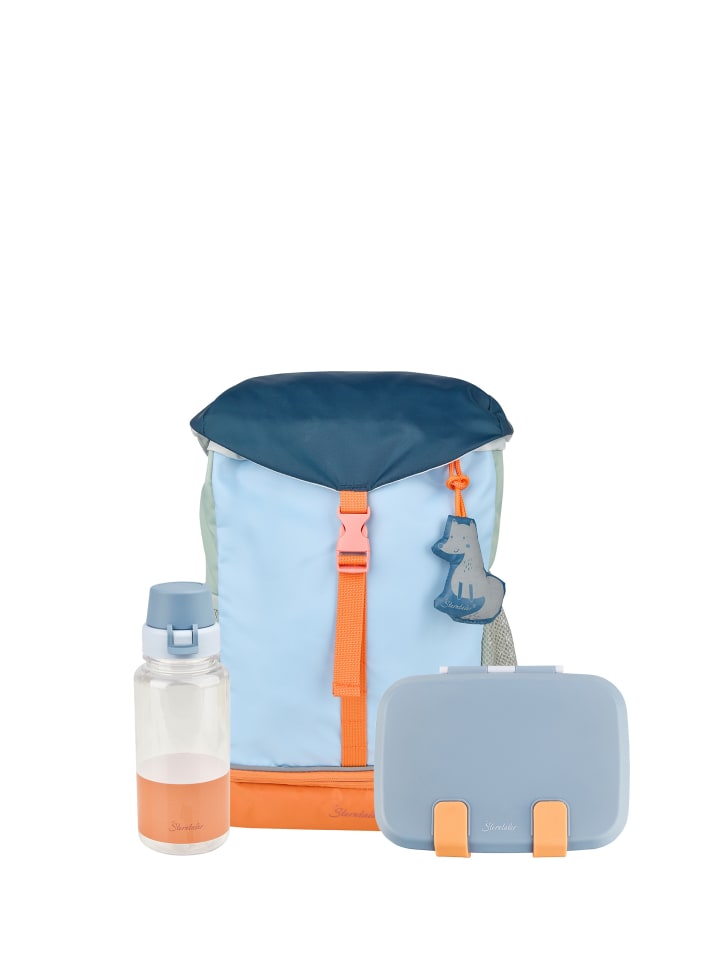 Kindergarten Set Waldtiere in helles blau