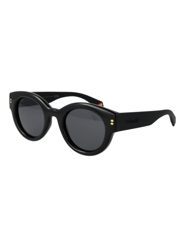 Unisex Sonnenbrillen Rund Schwarz