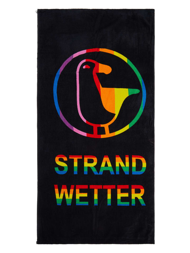 Strandhandtuch "Rainbow" 150x75cm in multicolor