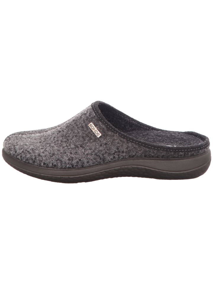 Pantolette in grau