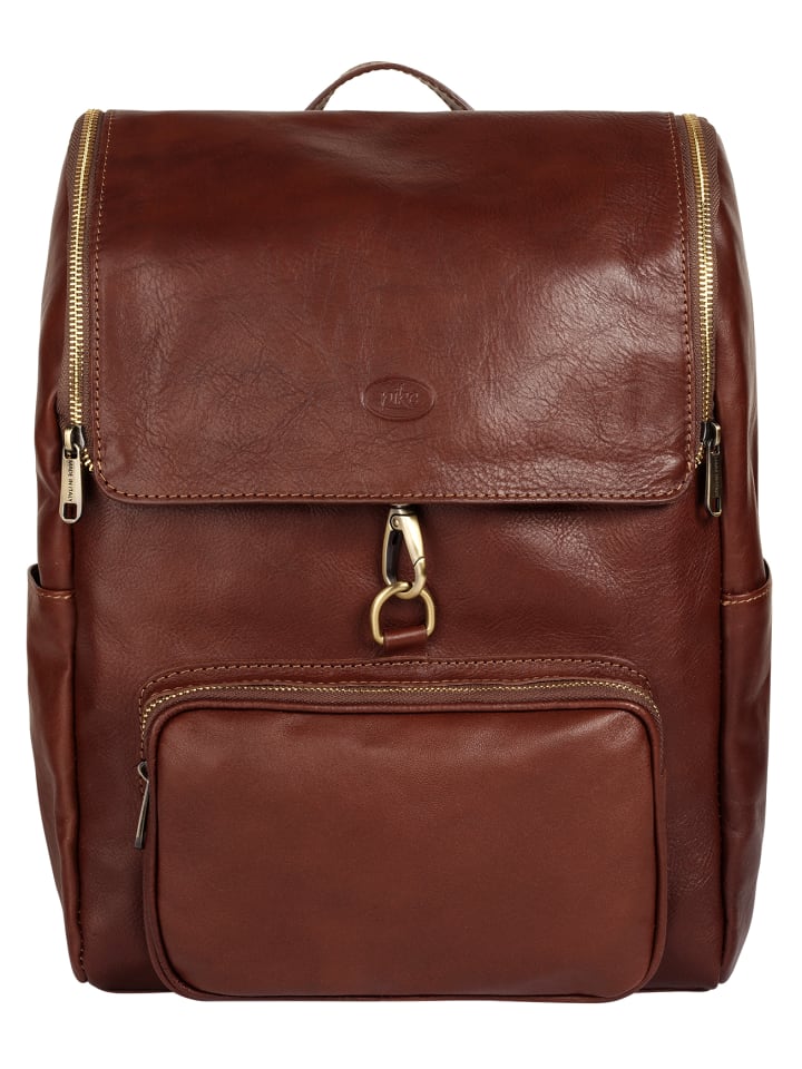 Rucksack echt Leder in braun