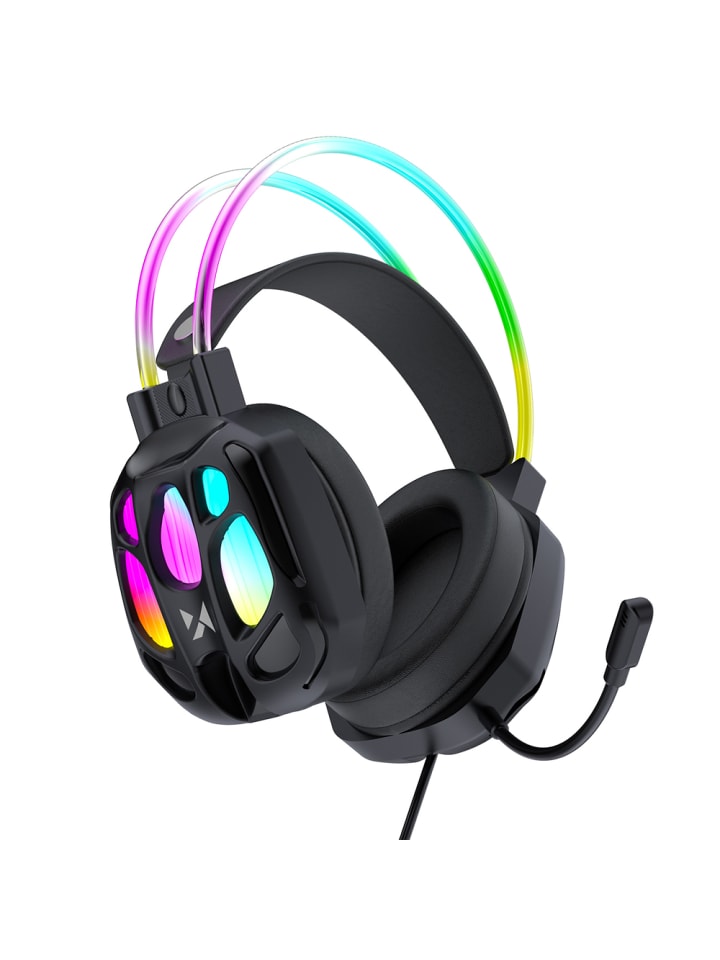 Wozinsky WSG-1118 Gaming-Headset mit Mikrofon & RGB – Schwarz