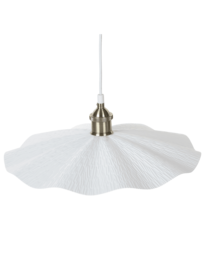 Pendelleuchten PHILS in Weiß/Messing - (W) 40 x (H) 127 x (L) 40 cm