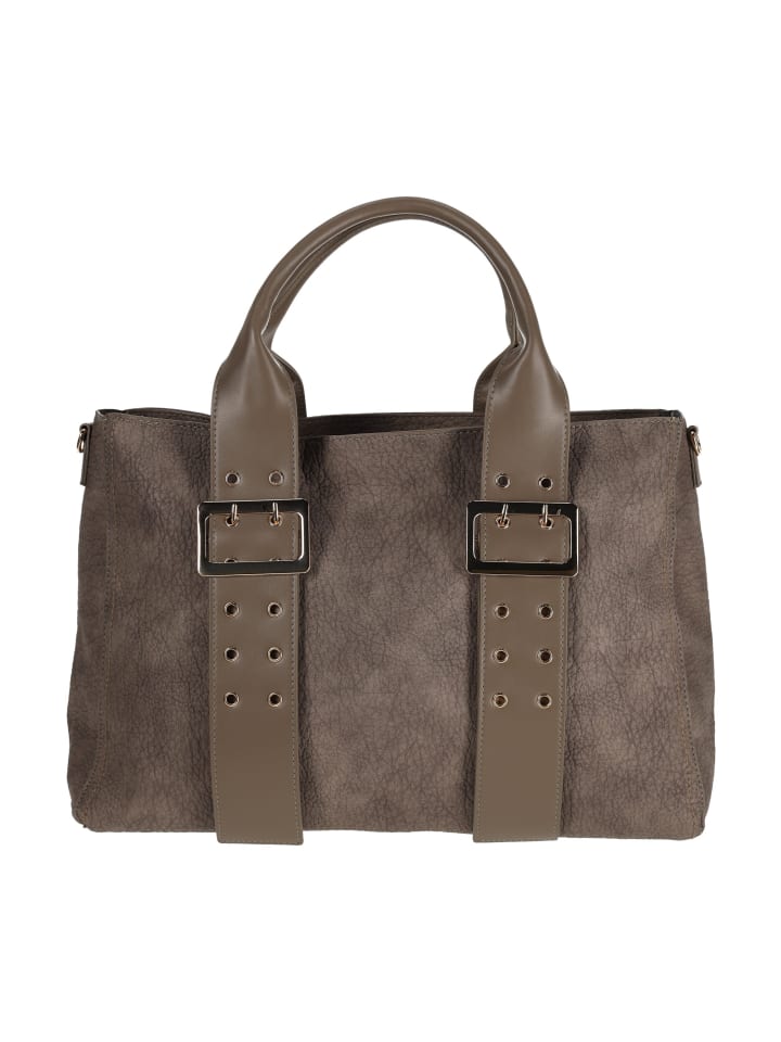 Women 2-In-1 Tote Bag Set in Grey