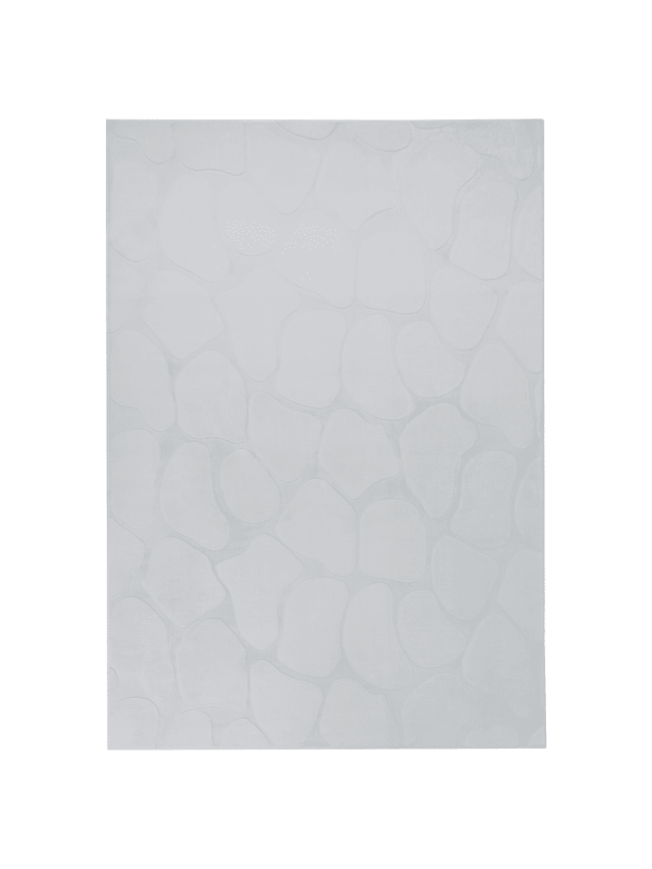 Kurzflor KAWI in Grau - (W) 160 x (L) 230 cm
