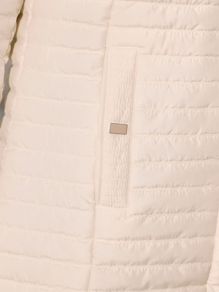 Steppjacke in champagner