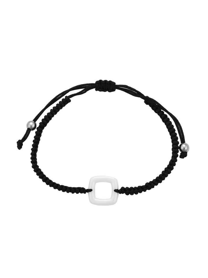 Women Bracelet in Black White