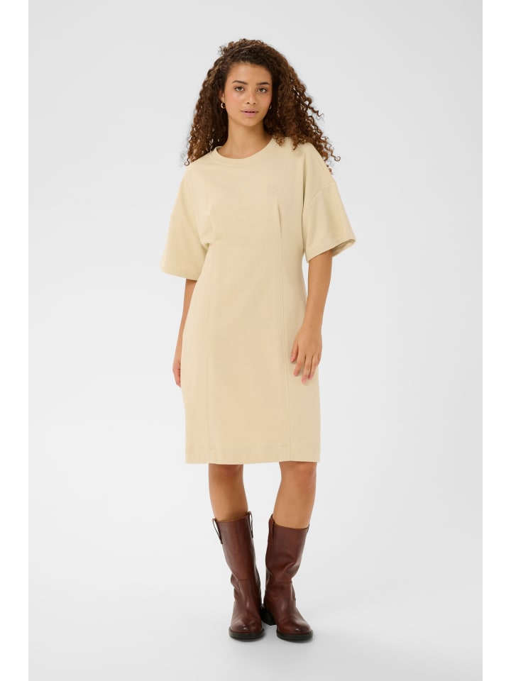 Jerseykleid PauletteSZ Fitted in Brown Rice