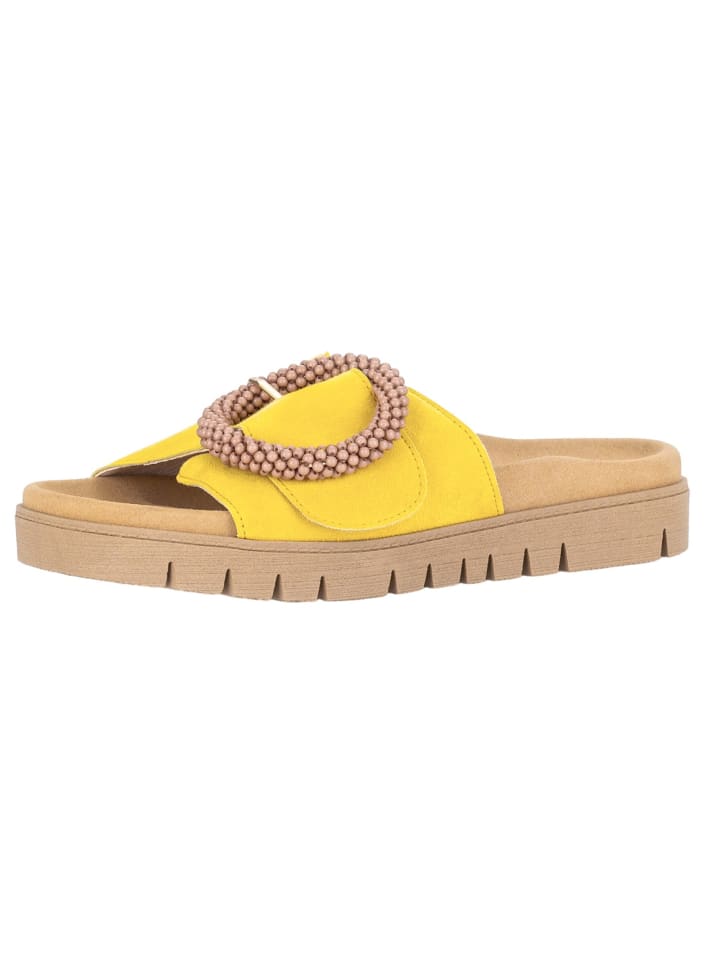 Sandalen gelb