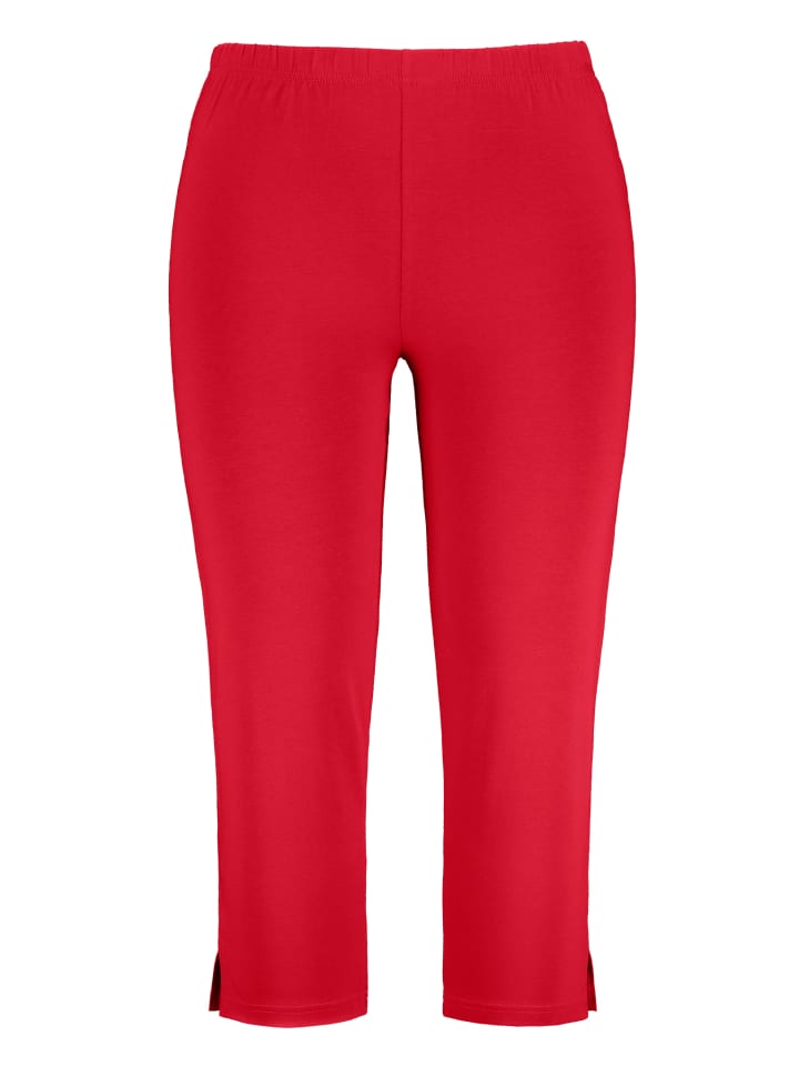 Caprihose in rot