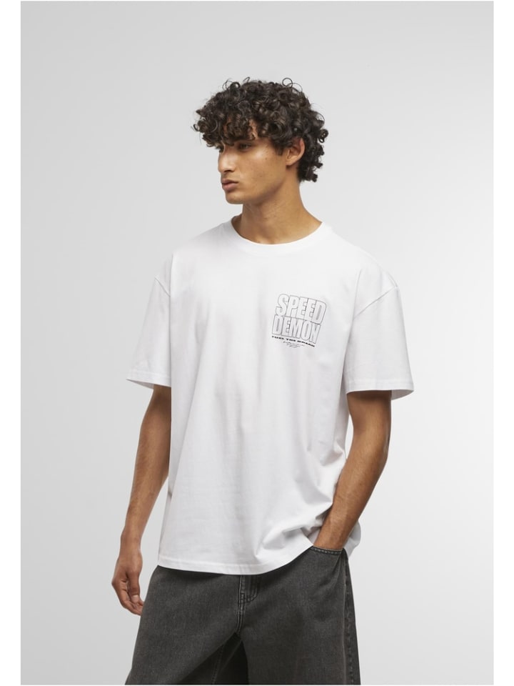 T-Shirt "Speed Demon Oversize Tee" in Weiß