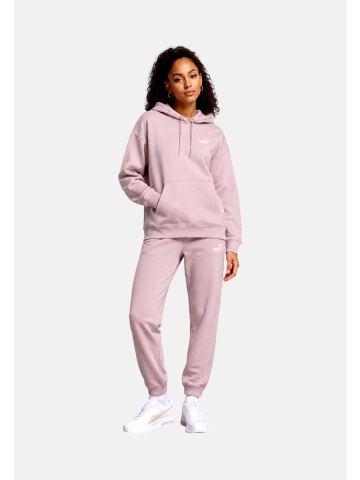 Sweatshirt 'ESS Small No. 1 Logo Comfort' in pink
