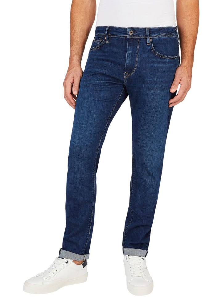 Jeans STANLEY tapered in Blau
