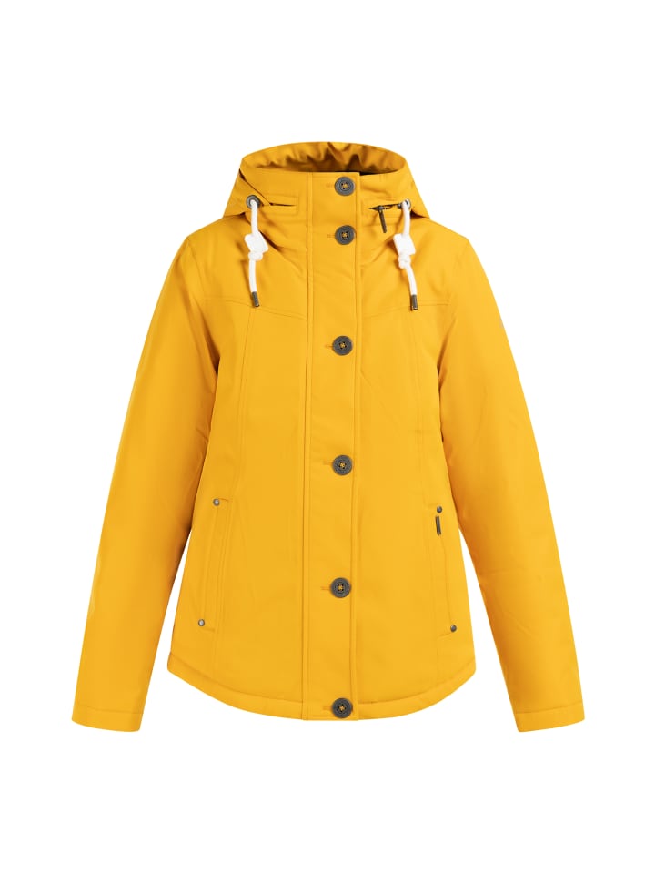 Damen Winterjacke in Senf