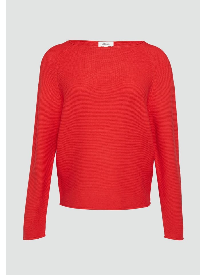 Strickpullover in 3090_rot