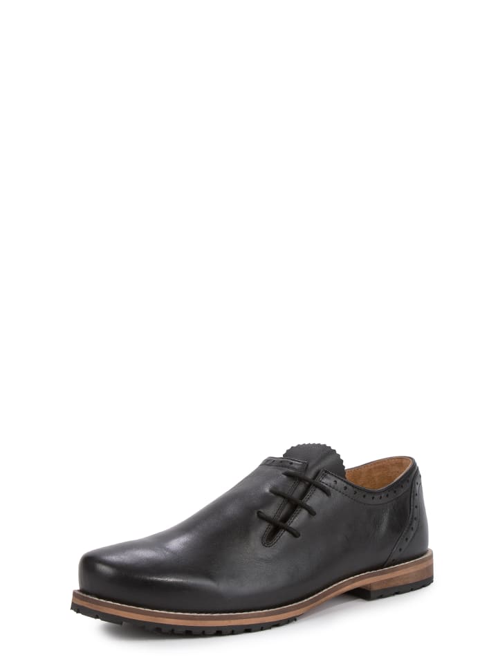 Stockerpoint Haferlschuh Granada in schwarz nappa