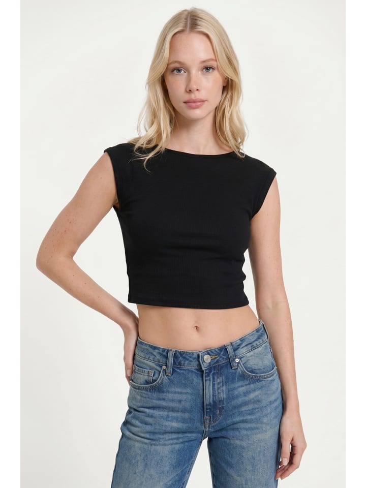Blouse in Schwarz