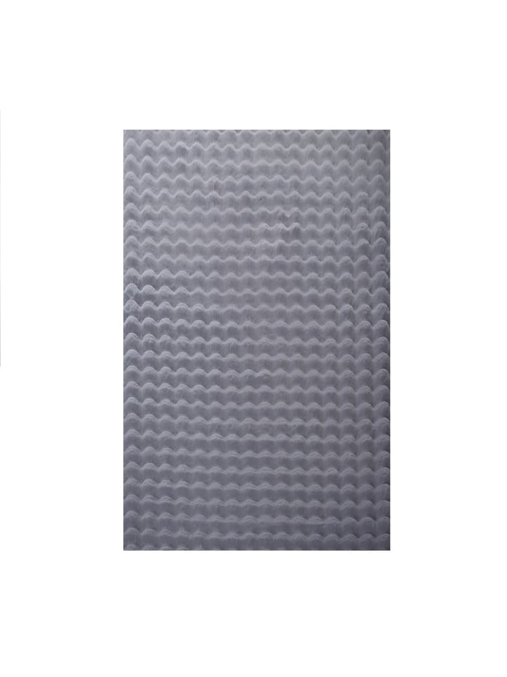 Hochflor Teppich Alessandro in Grau