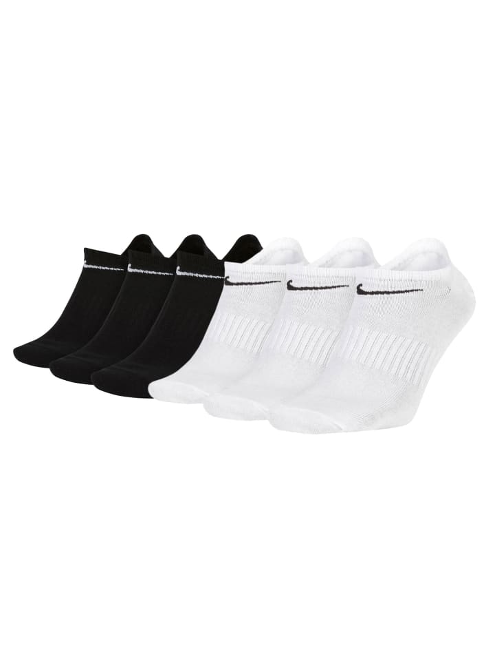 Socken 6er Pack in Schwarz/Weiß
