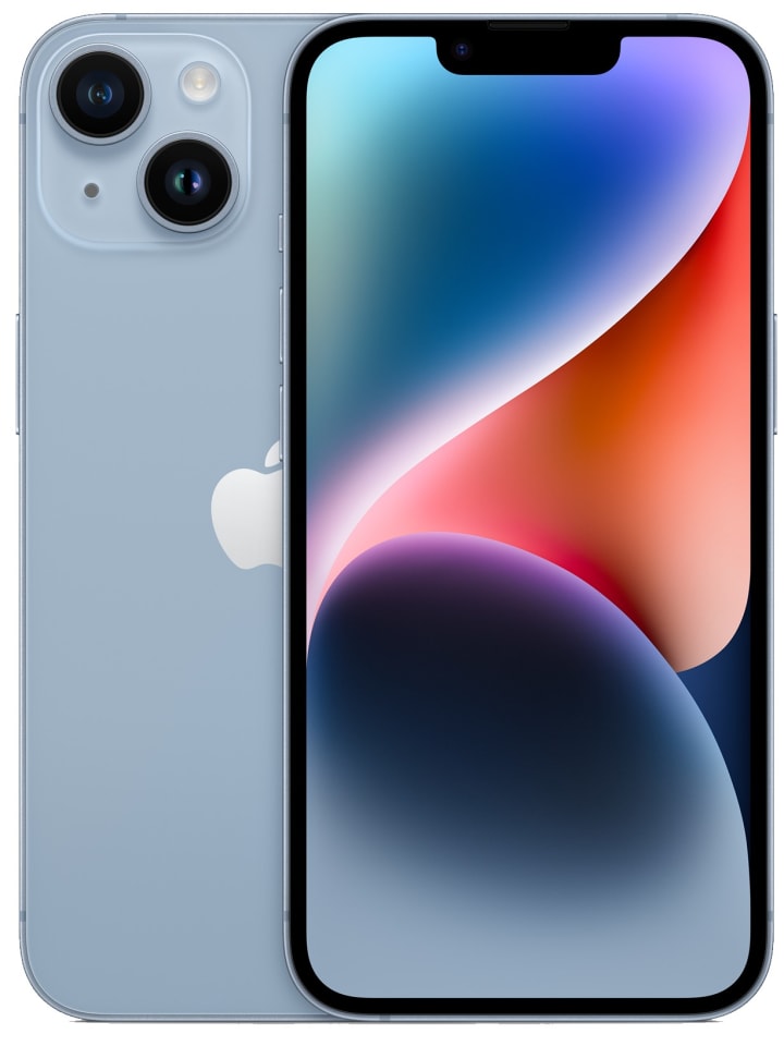 Apple iPhone 14 256GB refurbished in Blau