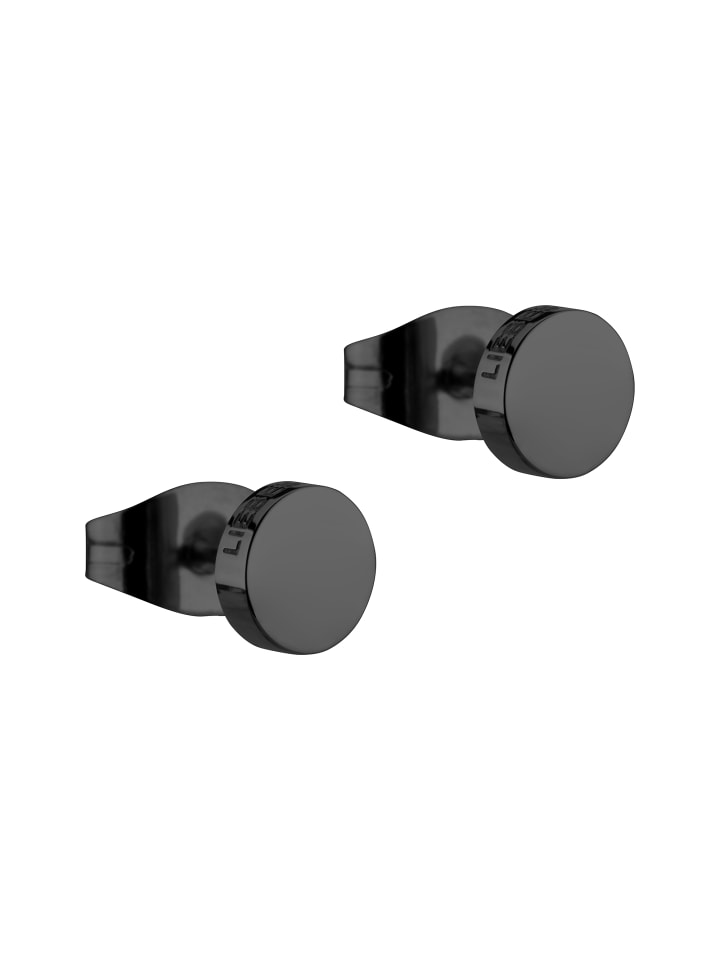 Ohrstecker Minimalist in schwarz