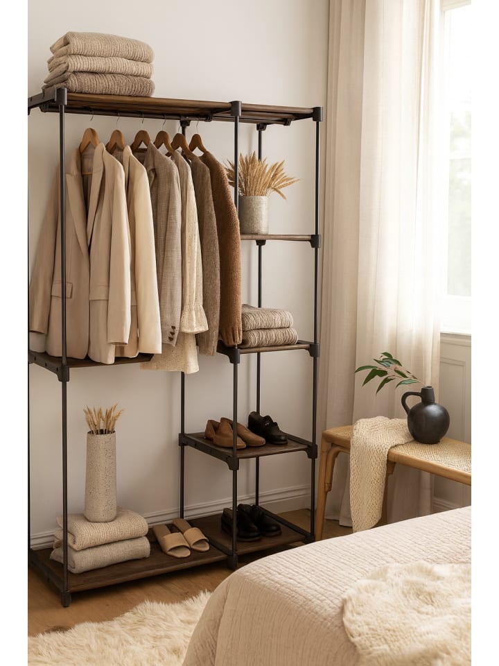 Garderobe Sascha in schwarz