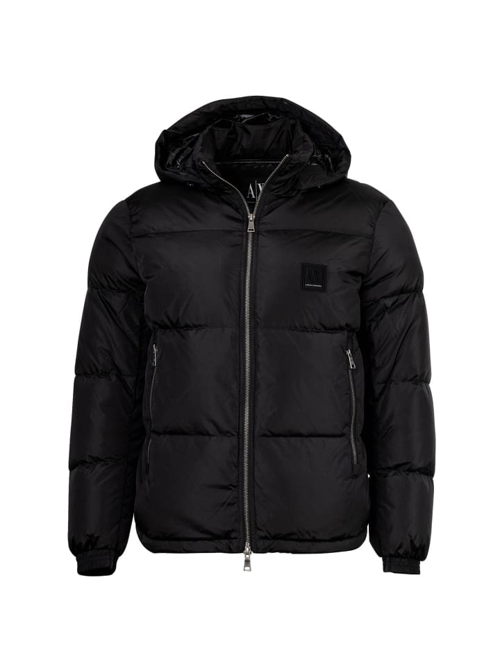 Steppjacke in Schwarz