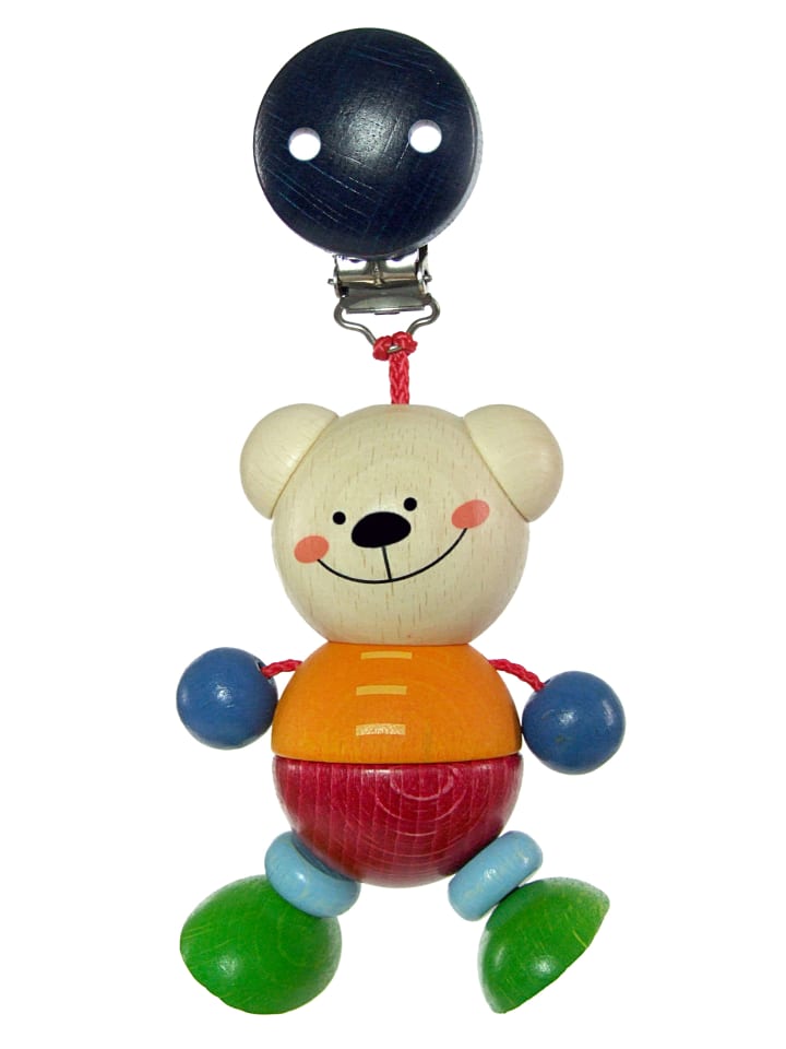Clipfigur "Bär Henry" in Bunt