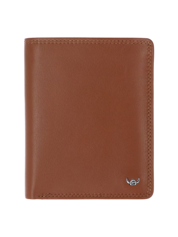 Polo Geldbörse RFID Leder 10,5 cm cognac