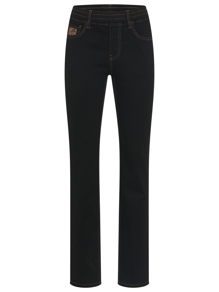 Relax-fit-Jeans in schwarz