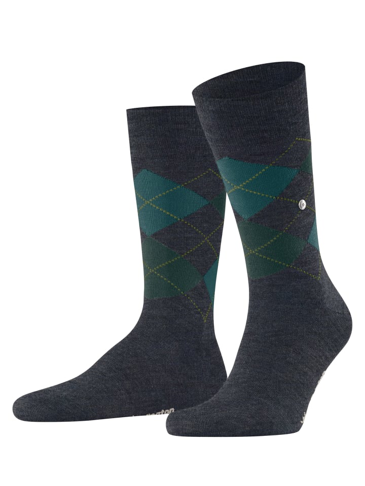 Socken Edinburgh in Cobalt