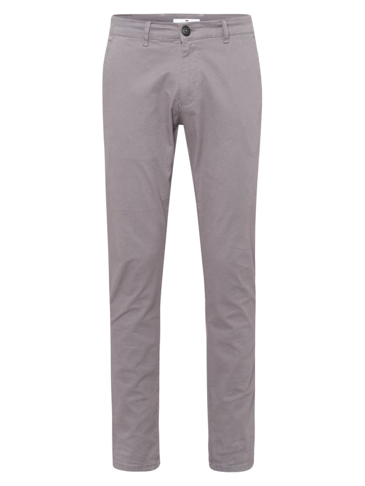 Stoffhose / Chino SLIM TAPERED CHINO tapered in Grau