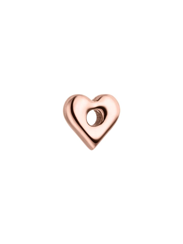 Charm LEI Heart Bubble Rosegold