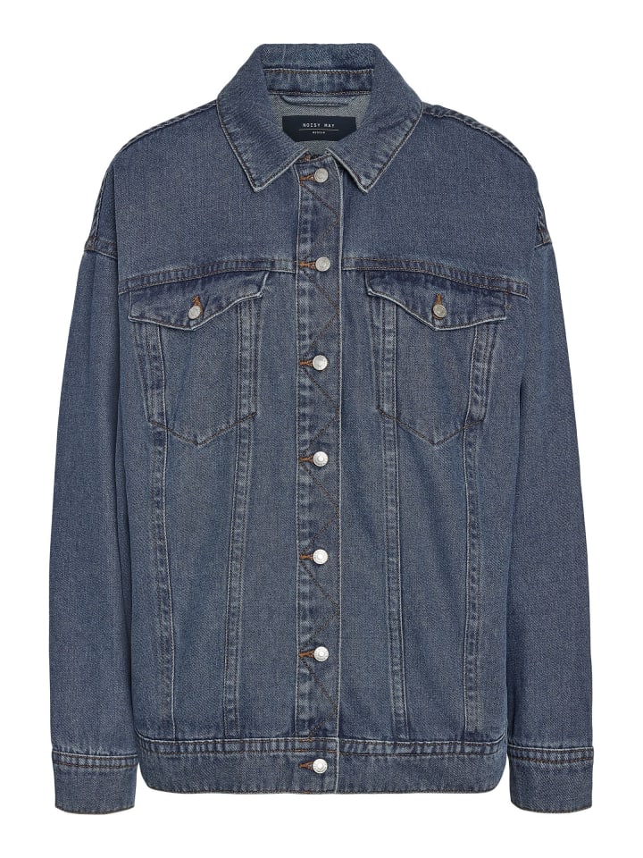 Jeansjacke in Dark Blue Denim1
