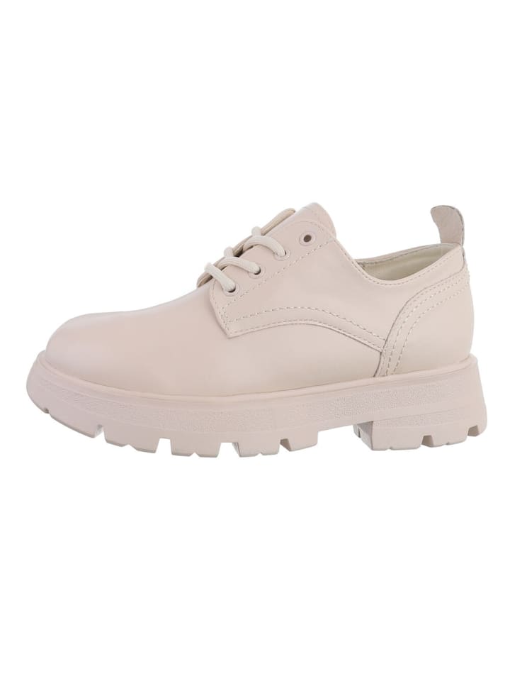 Halbschuh in Beige