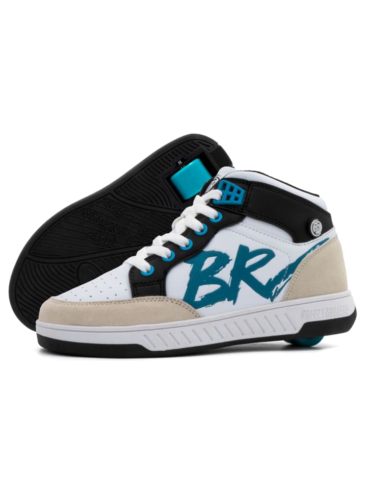 BREEZY ROLLERS 2241860 Skater weiss/schwarz