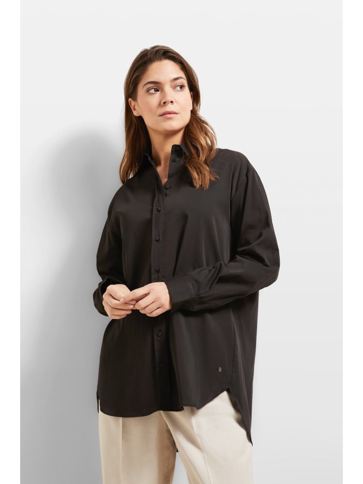 Freizeitbluse 1:1 Arm in schwarz