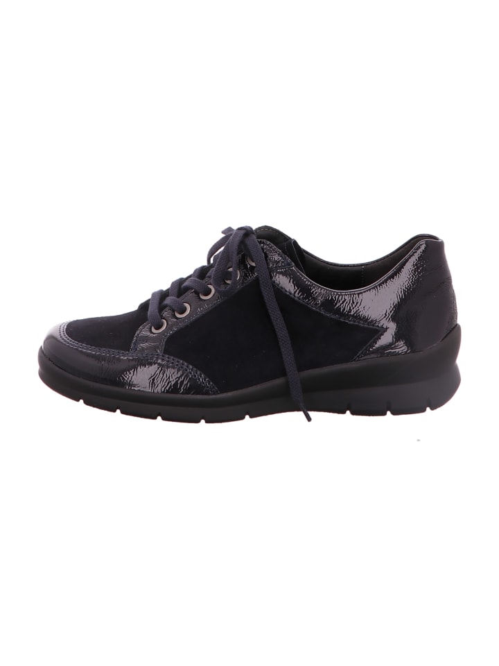 Komfort Schnürschuhe in Blau