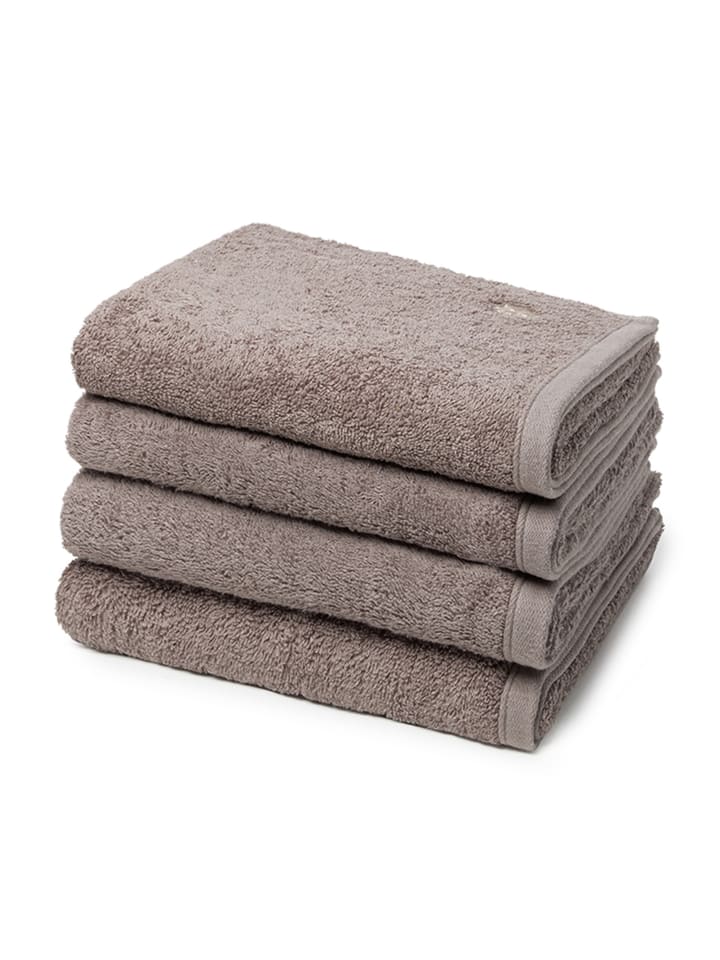 4 X Handtuch im Set Vita in Flanell