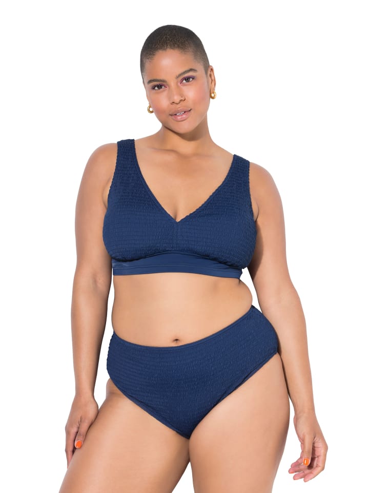 Bikini Slip in dunkel blau