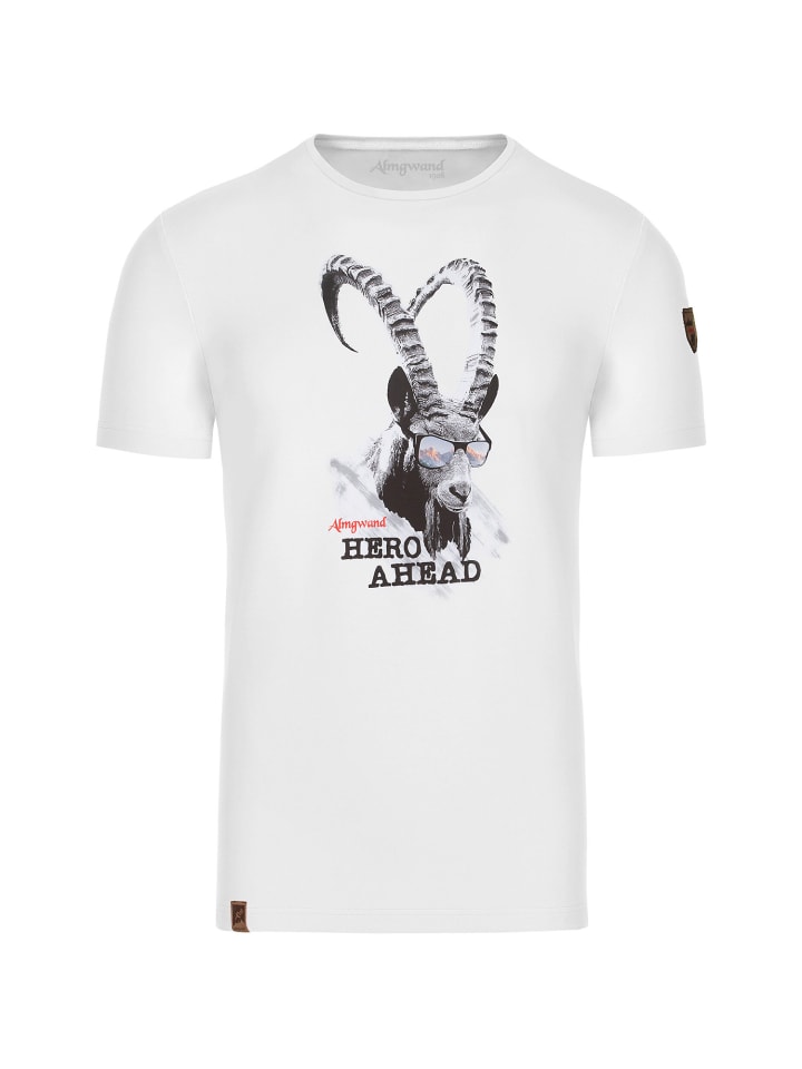 Shirt WILDEBENALM in Weiß9567