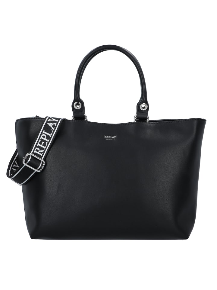 Shopper Tasche 45 cm black