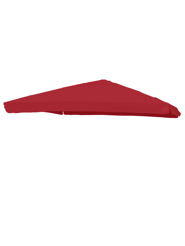 Bezug für Luxus-Ampelschirm A96 mit Flap, Bordeaux