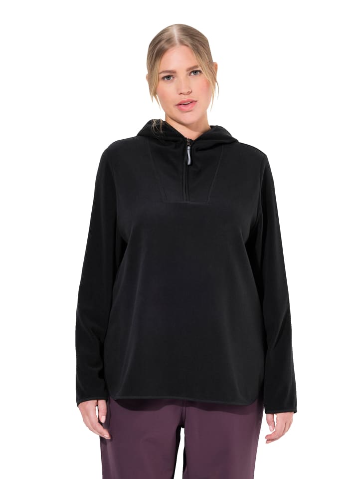 Sweatshirt in schwarz