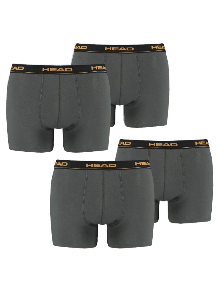 Boxershorts 4 er Pack Boxer in 862 - dark shadow