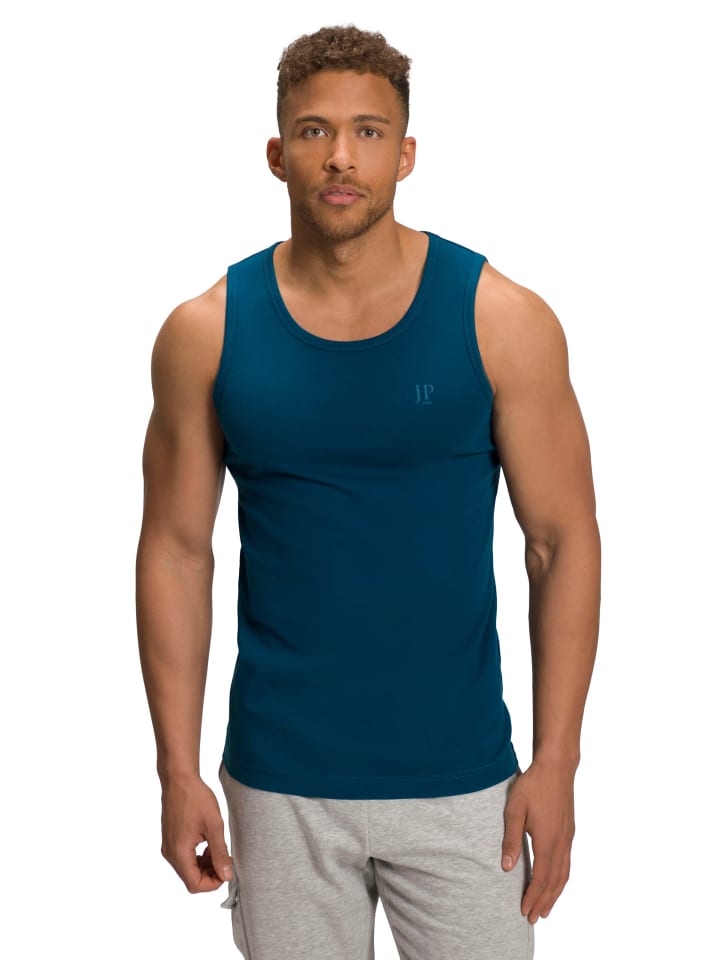 Tank Top in blaugrün